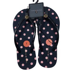 Tommy Hilfiger Womens‎ Sandals Flip Flops Size 7 NEW WITH TAG
